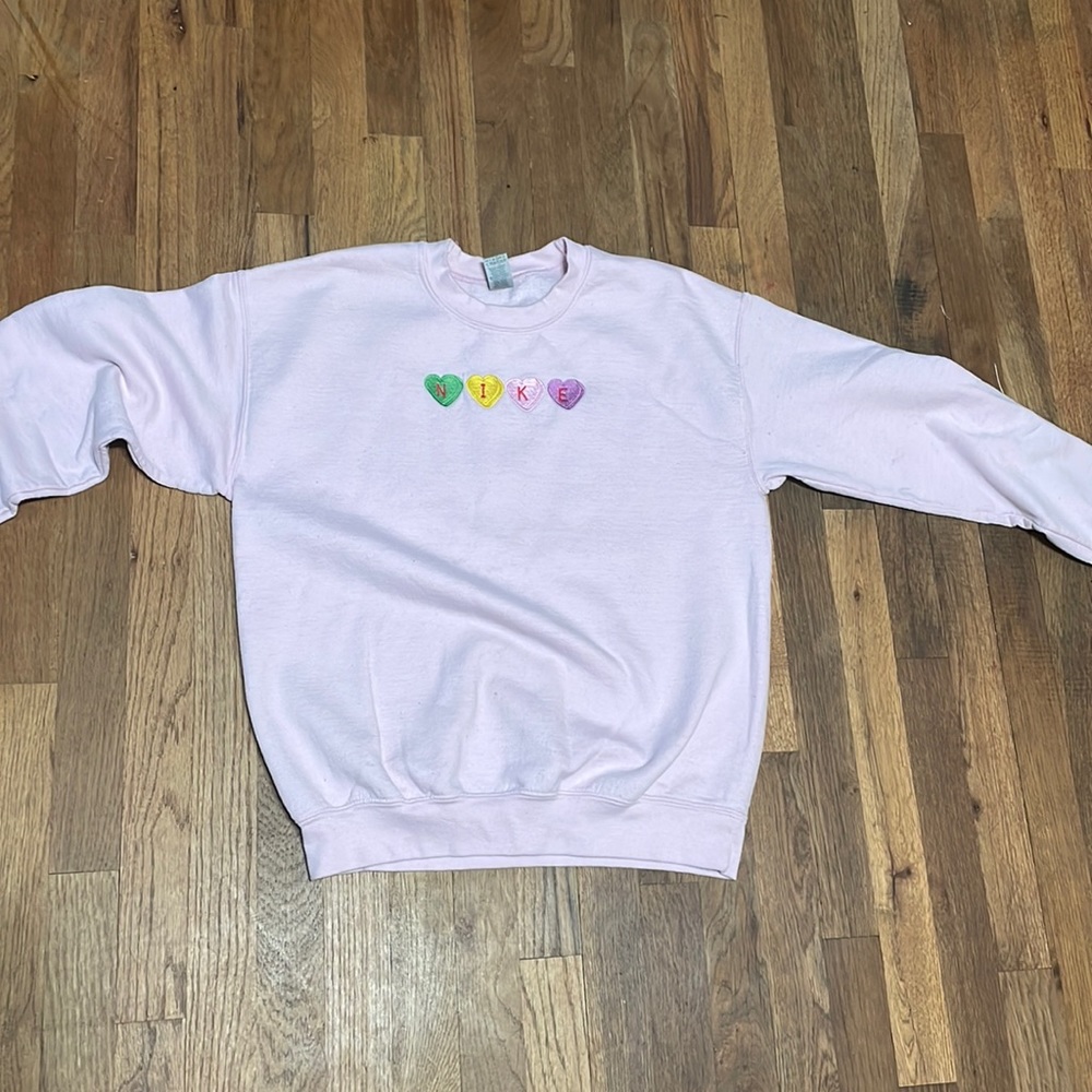 Gildans Customized Nike Crewneck
